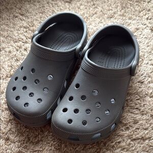 Gray Crocs